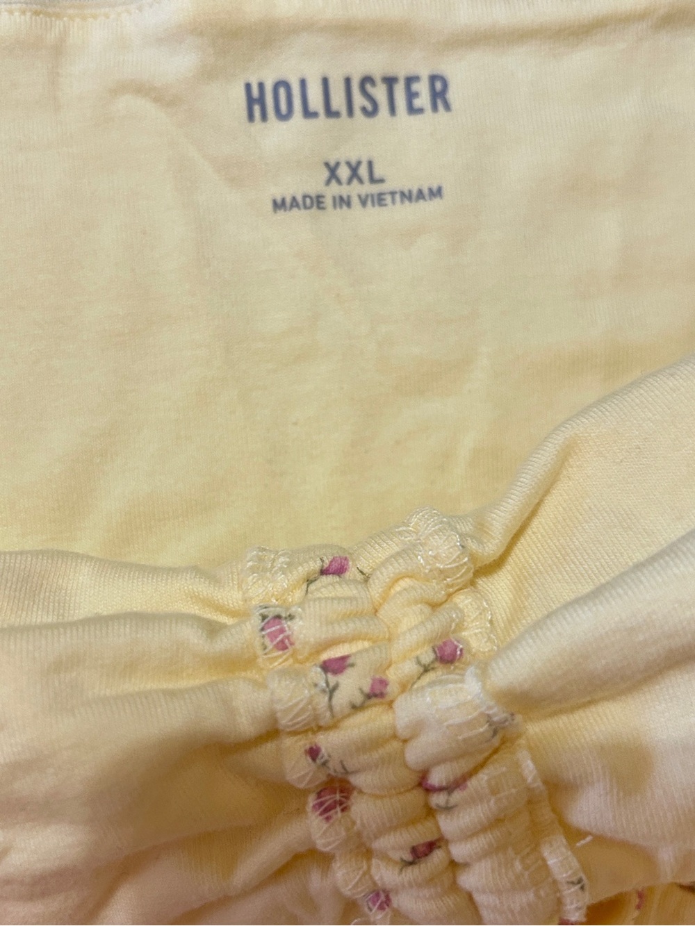 Hollister Strapless Cinched Babydoll Top - Picture 6 of 6